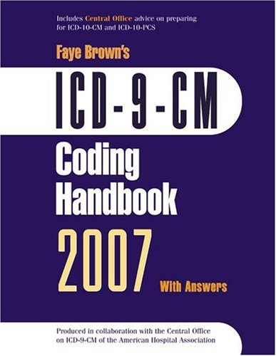 Beispielbild fr ICD-9-CM Coding Handbook 2007, with Answers zum Verkauf von Better World Books