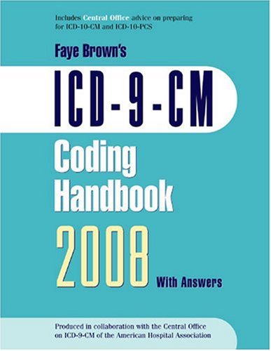 9781556483424: ICD-9-CM 2008 Coding Handbook, with Answers: 2008 Revised Edition