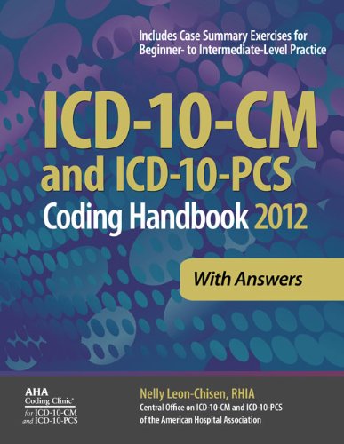 Imagen de archivo de ICD-10-CM and ICD-10-PCS Coding Handbook, with Answers, 2012 Revised Edition a la venta por Better World Books