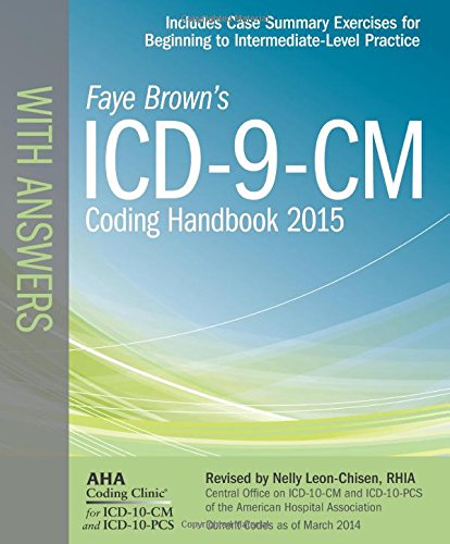 Imagen de archivo de ICD-9-CM Coding Handbook with Answers 2015 a la venta por ThriftBooks-Atlanta