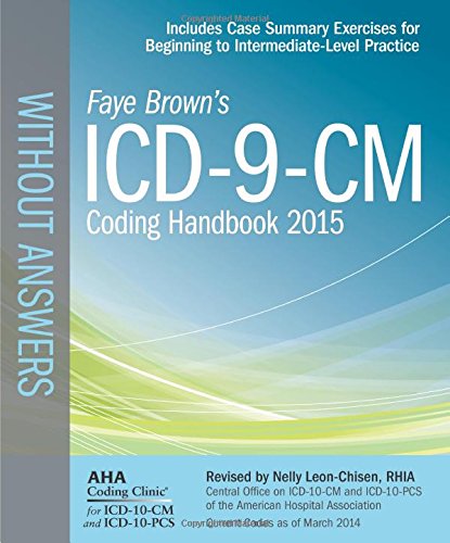 9781556484001: ICD-9-CM Coding Handbook Without Answers 2015