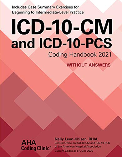 9781556484544: ICD-10-CM and Icd-10-pcs Coding Handbook, Without Answers 2021