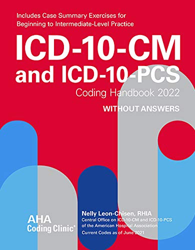 Beispielbild fr ICD-10-CM and ICD-10-PCS Coding Handbook, without Answers, 2022 Rev. Ed. zum Verkauf von BooksRun