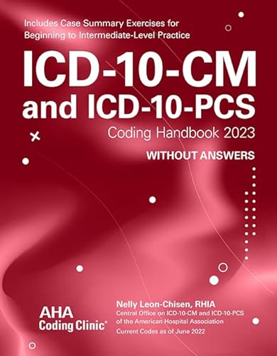 Beispielbild fr ICD-10-CM and Icd-10-pcs Coding Handbook, Without Answers 2023 zum Verkauf von BooksRun