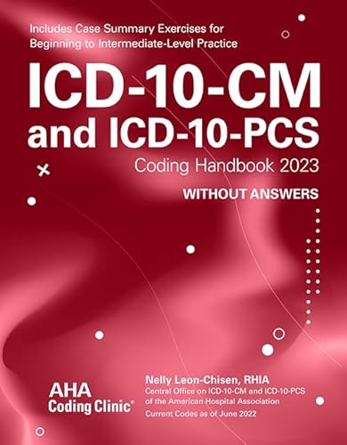 Immagine dell'editore per ICD-10-CM and ICD-10-PCS Coding Handbook 2023, Without Answers venduto da Better World Books