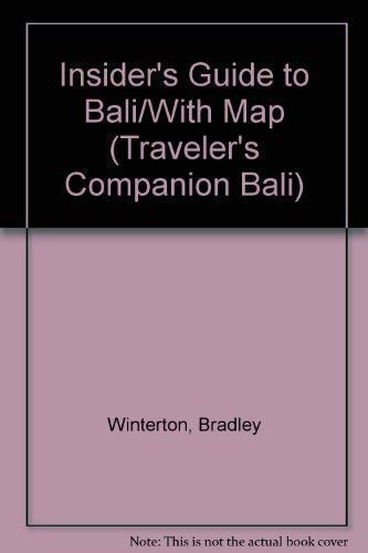 9781556500534: Insider's Guide to Bali/With Map (Traveler's Companion Bali)