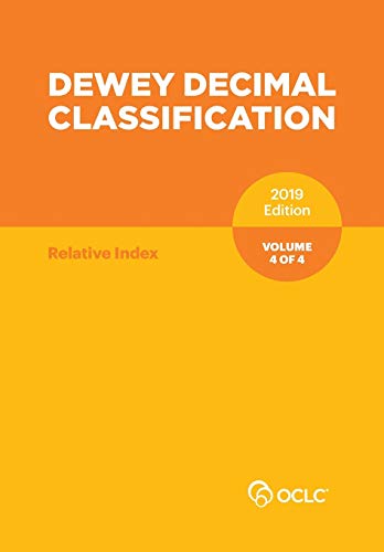 Immagine dell'editore per Dewey Decimal Classification, January 2019, Volume 4 of 4 venduto da BooksRun