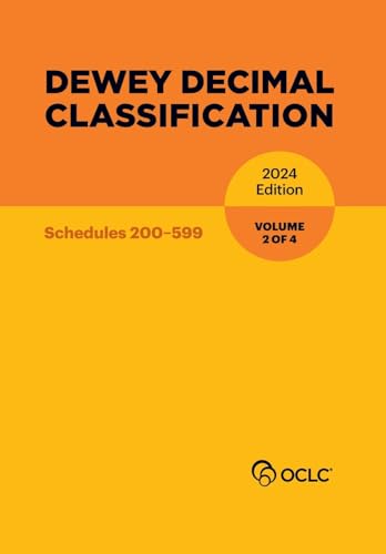 9781556533051: Dewey Decimal Classification, 2024 (Schedules 200-599) (Volume 2 of 4)