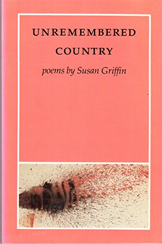 Stock image for UNREMEMBERED COUNTRY Poems for sale by marvin granlund