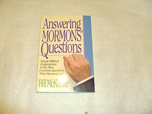 

Answering Mormons' Questions