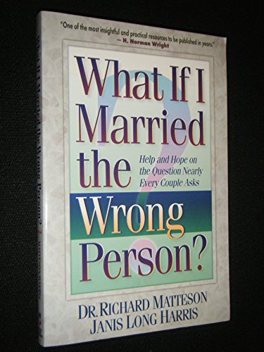 Stock image for What If I Married the Wrong Person? for sale by SecondSale