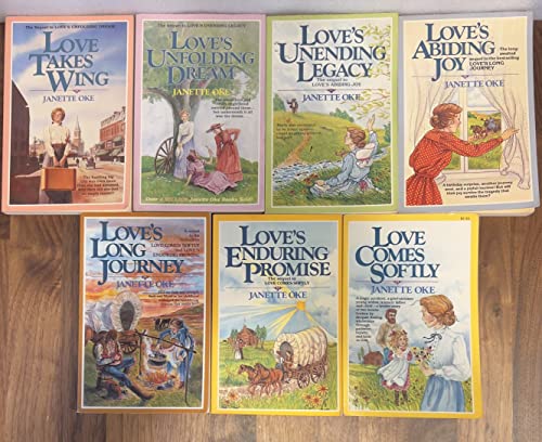 9781556617539: Pioneer Love Stories-Janette Oke-Boxed set of 7 Books by Bethany House (1988-10-01)