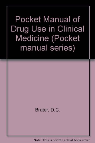 Beispielbild fr Pocket Manual of Drug Use in Clinical Medicine zum Verkauf von BookHolders