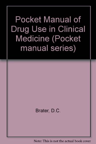 Imagen de archivo de Pocket Manual of Drug Use in Clinical Medicine a la venta por BookHolders