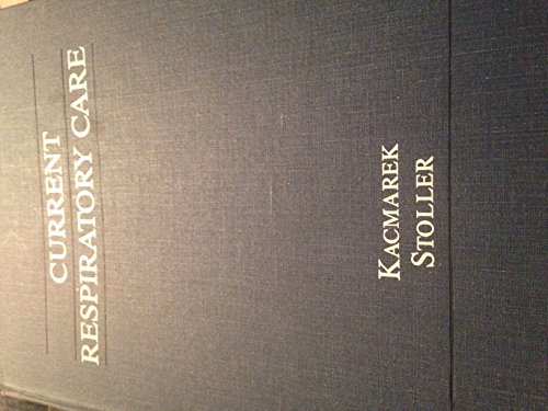 Stock image for Current Respiratory Care, 1988 (Current Therapy Series) for sale by HPB-Red