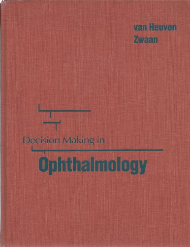 Beispielbild fr Decision Making in Ophthalmology (Clinical Decision Making) zum Verkauf von medimops