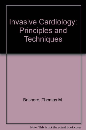 Stock image for Invasive Cardiology: Principles and Techniques for sale by UHR Books