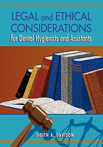 Stock image for Legal And Ethical Considerations For Dental Hygienists And Assistants for sale by SecondSale