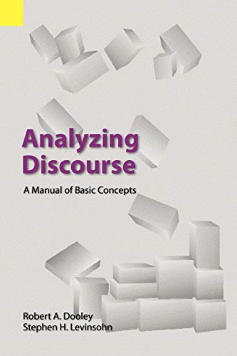 Beispielbild fr Analyzing Discourse: A Manual of Basic Concepts zum Verkauf von WorldofBooks