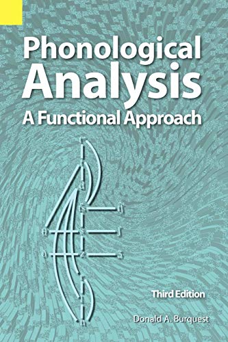 Stock image for Phonological Analysis: A Functional Approach, 3rd edition for sale by Zoom Books Company