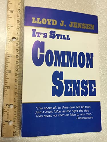 9781556732478: It's Still Common Sense