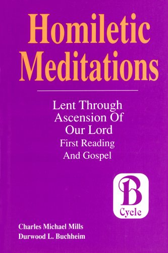 Stock image for Homiletic Meditations for sale by Irish Booksellers