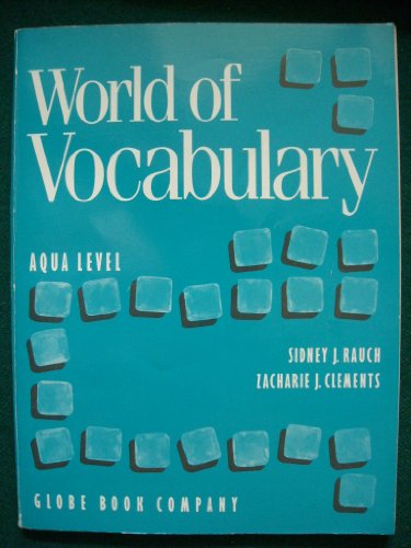 Stock image for World of Vocabulary (Aqua Level) for sale by Better World Books