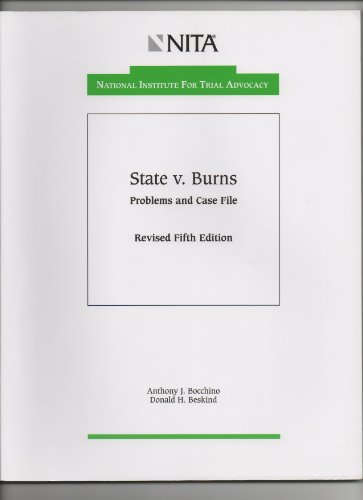 Stock image for State vs. Burns: Problems and case file for sale by HPB-Ruby