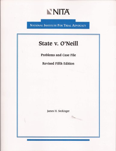 State V. O'Neill (9781556813054) by James H. Seckinger