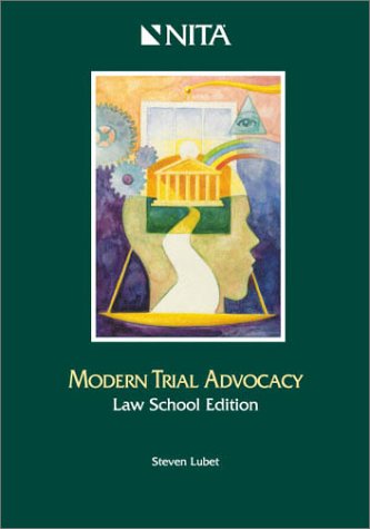 Beispielbild fr Modern Trial Advocacy Law School Edition zum Verkauf von HPB-Red