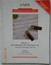 Dixon v. Providential Life Insurance Co: Courtroom Technology Case File (9781556817199) by Edward R. Stein; Frank D. Rothschild; James H. Seckinger