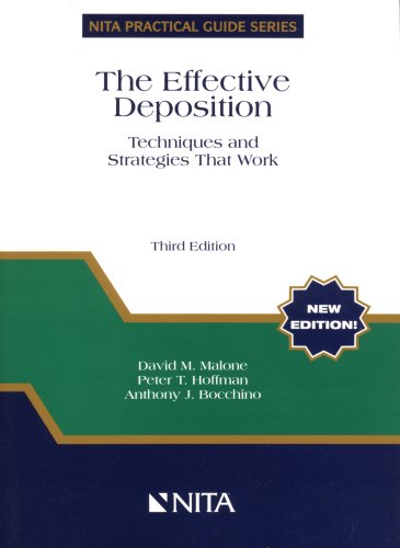 9781556818400: The Effective Deposition