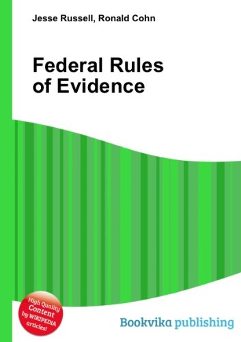 9781556818981: Federal Rules of Evidence