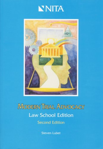 Beispielbild fr Modern Trial Advocacy, Law School Edition zum Verkauf von Wonder Book