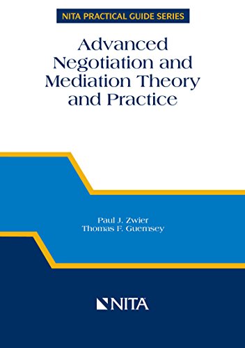 Beispielbild fr Advanced Negotiation and Mediation Theory and Practice zum Verkauf von Books Unplugged