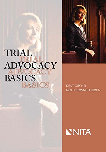 9781556819650: Trial Advocacy Basics