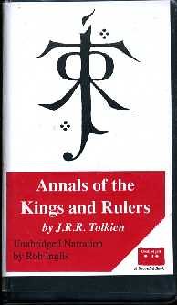 Annals of the Kings and Rulers (9781556900211) by J. R. R. Tolkien