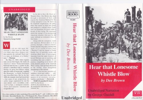Stock image for Hear That Lonesome Whistle Blow for sale by Lot O'Books