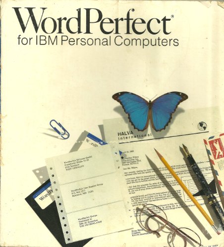 Stock image for Wordperfect for IBM personal computers. for sale by Wonder Book