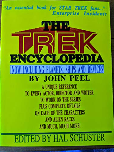 Imagen de archivo de The Trek Encyclopedia a la venta por Wonder Book