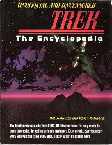 Imagen de archivo de Trek: The Encyclopedia a la venta por HPB-Ruby