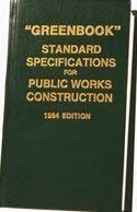 Stock image for Standard Specifications for Public Works Construction, 1997: Greenbook for sale by Isle of Books