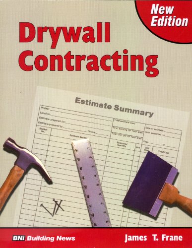 Stock image for Drywall Contracting for sale by Half Price Books Inc.