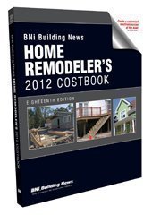 Imagen de archivo de BNI Building News Home Remodeler's Costbook 2012 a la venta por books4u31