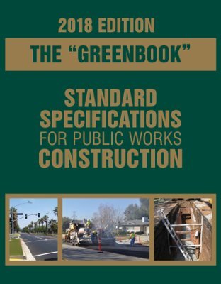 Stock image for 2018 Greenbook: Standard Specifications for Public Works Construction for sale by GF Books, Inc.