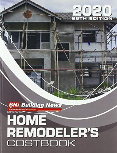 Imagen de archivo de BNI Building News Home Remodeler's Costbook 2020 a la venta por Revaluation Books