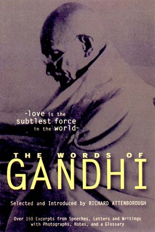 Beispielbild fr The Words of Gandhi (Words of Series) zum Verkauf von HPB Inc.