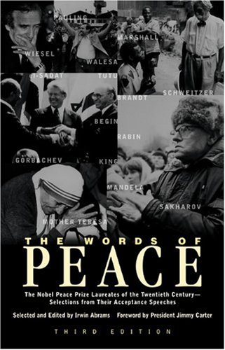 Beispielbild fr The Words of Peace zum Verkauf von Ann Becker