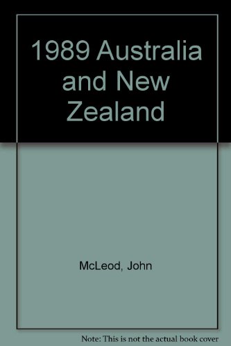 1989 Australia and New Zealand (9781557070524) by John MacLeod