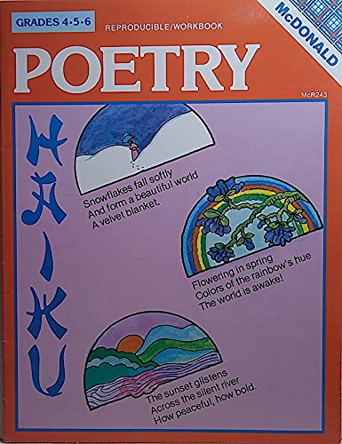 Stock image for Poetry Grades 4, 5, 6 Reproducible/Workbook for sale by HPB-Ruby